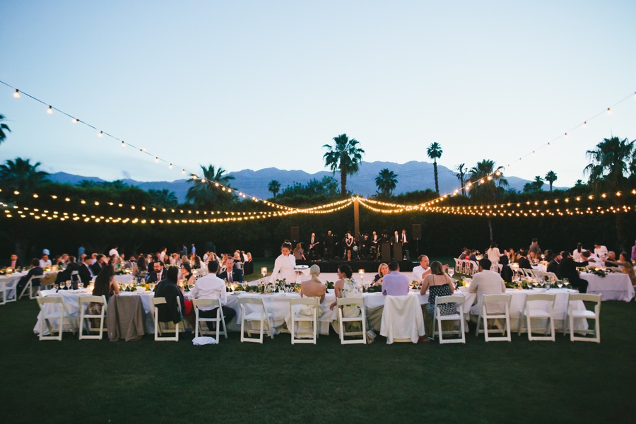 Chic Palm Springs Wedding
