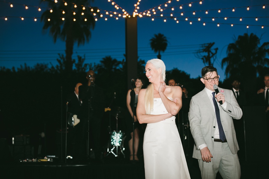 Chic Palm Springs Wedding