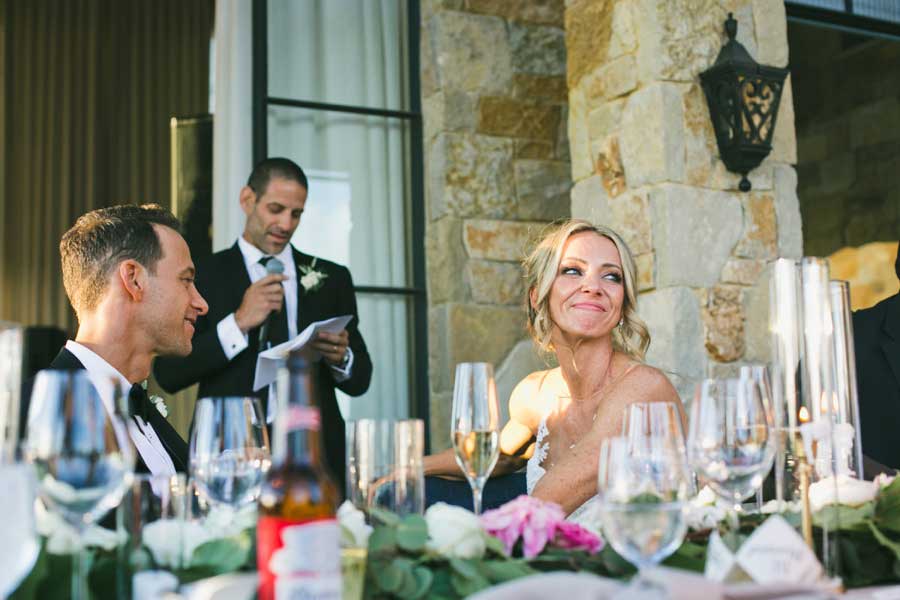 malibu rocky oaks winery and vineyard wedding reception photos