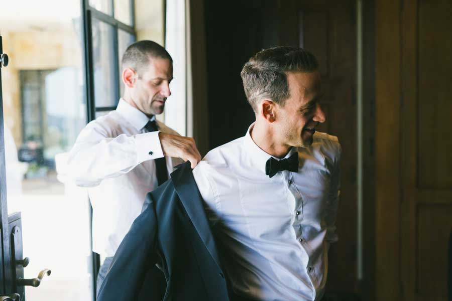 wedding suits for men - malibu rocky oaks wedding