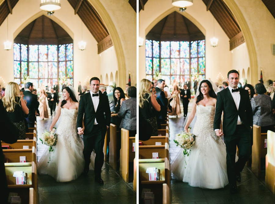 Classy White and Rose Wedding
