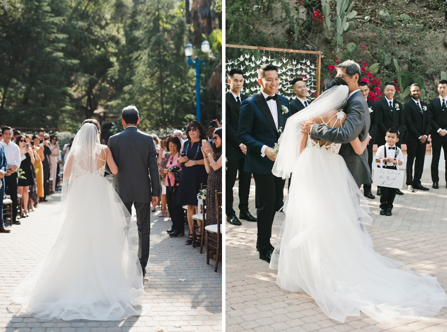 Garden Wedding with 1000 Paper Cranes