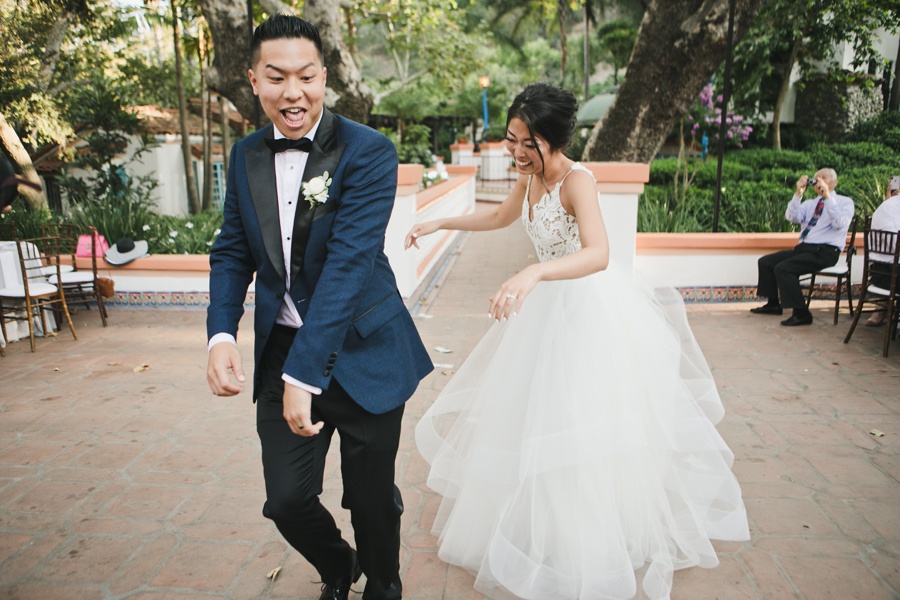 Garden Wedding with 1000 Paper Cranes