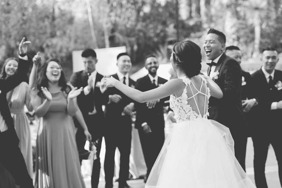 Garden Wedding with 1000 Paper Cranes