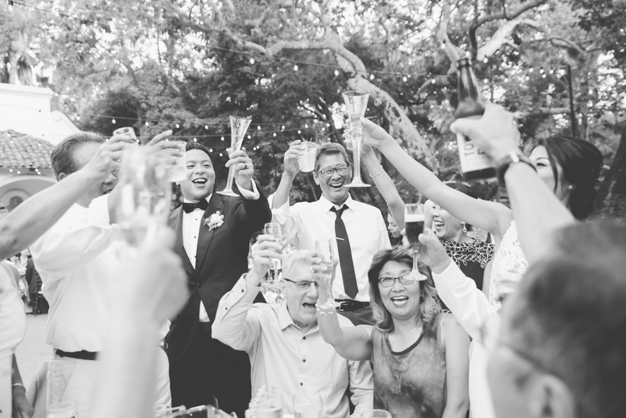 Garden Wedding with 1000 Paper Cranes