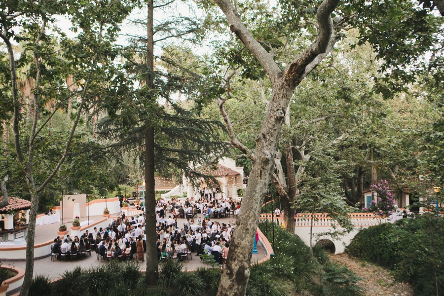 Garden Wedding with 1000 Paper Cranes