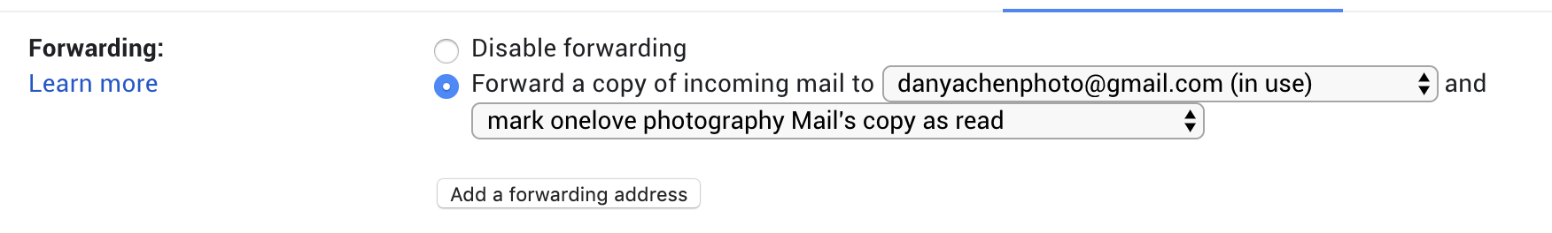 Your onelove email