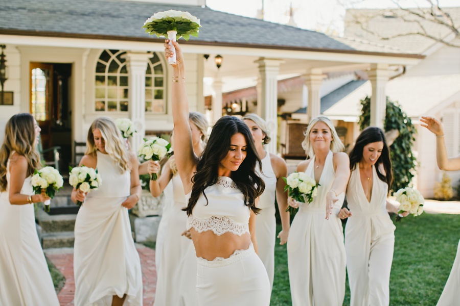 All-White Calistoga Wedding