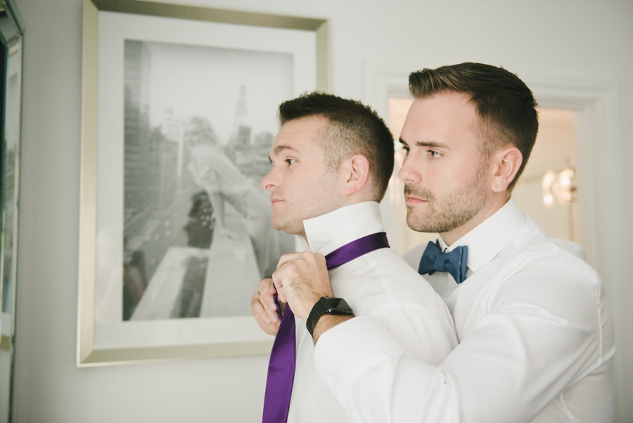 Modern Gay Wedding with a Kickass Dance Party