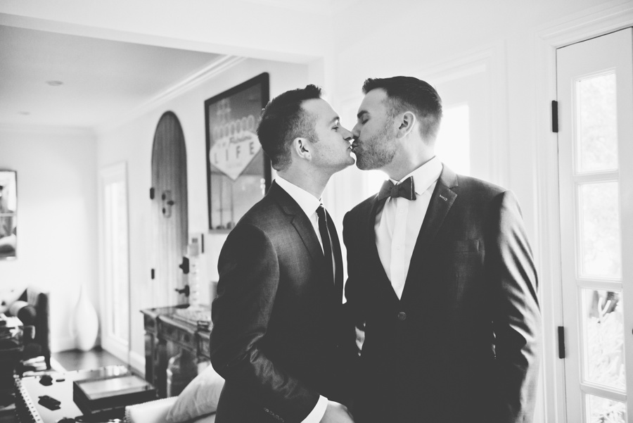 Modern Gay Wedding with a Kickass Dance Party