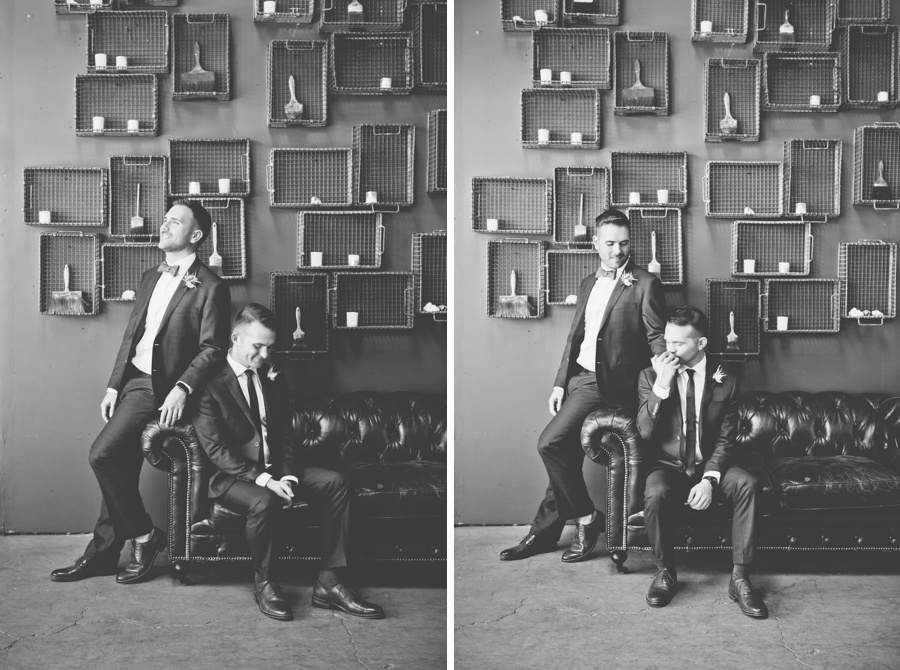 Modern Gay Wedding with a Kickass Dance Party