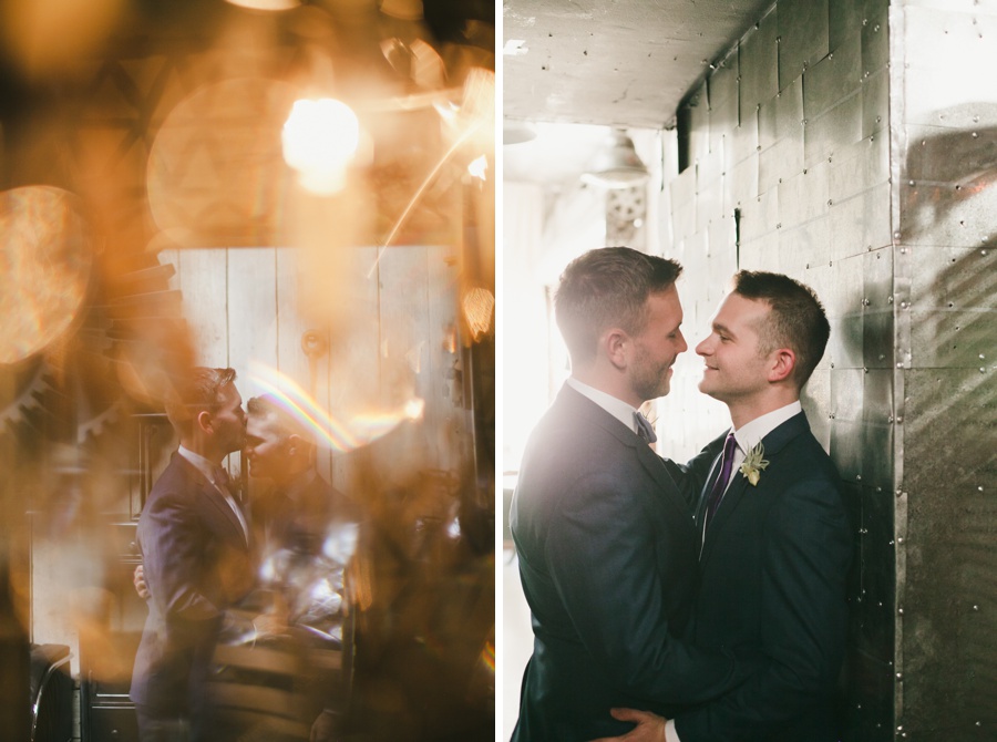 Modern Gay Wedding with a Kickass Dance Party