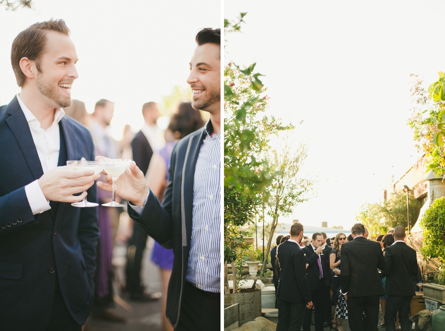 Modern Gay Wedding with a Kickass Dance Party