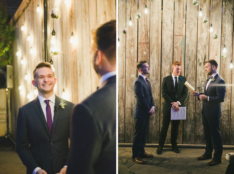 Modern Gay Wedding with a Kickass Dance Party