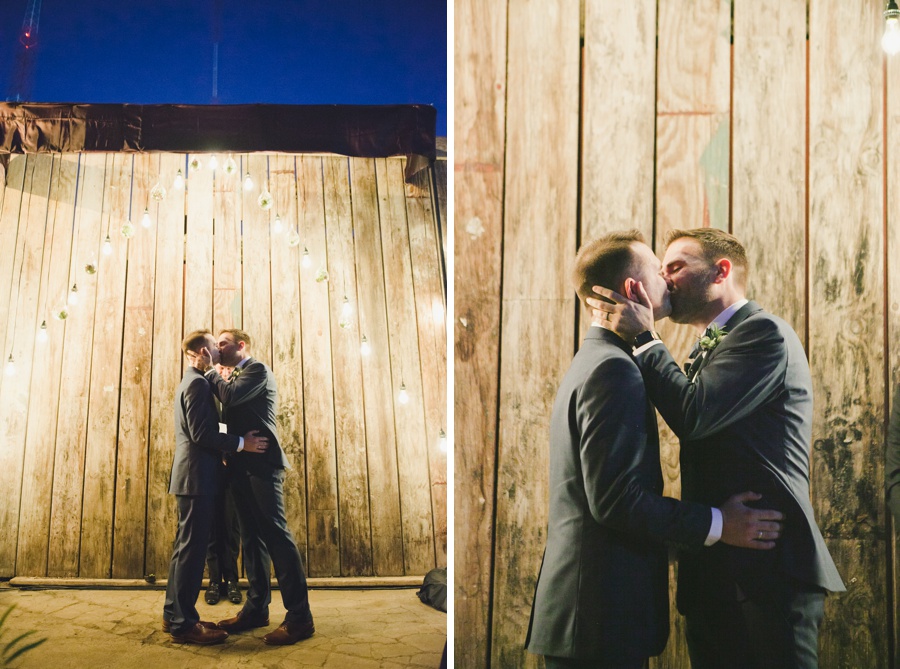 Modern Gay Wedding with a Kickass Dance Party