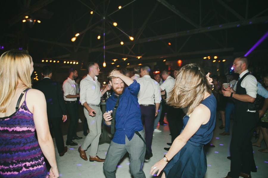 Modern Gay Wedding with a Kickass Dance Party