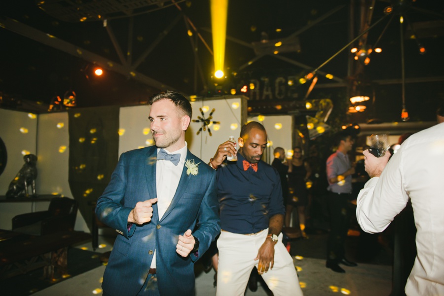 Modern Gay Wedding with a Kickass Dance Party