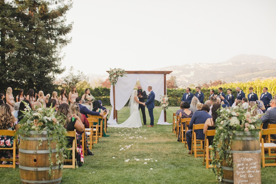 Wedding Under The Stars in Sonoma