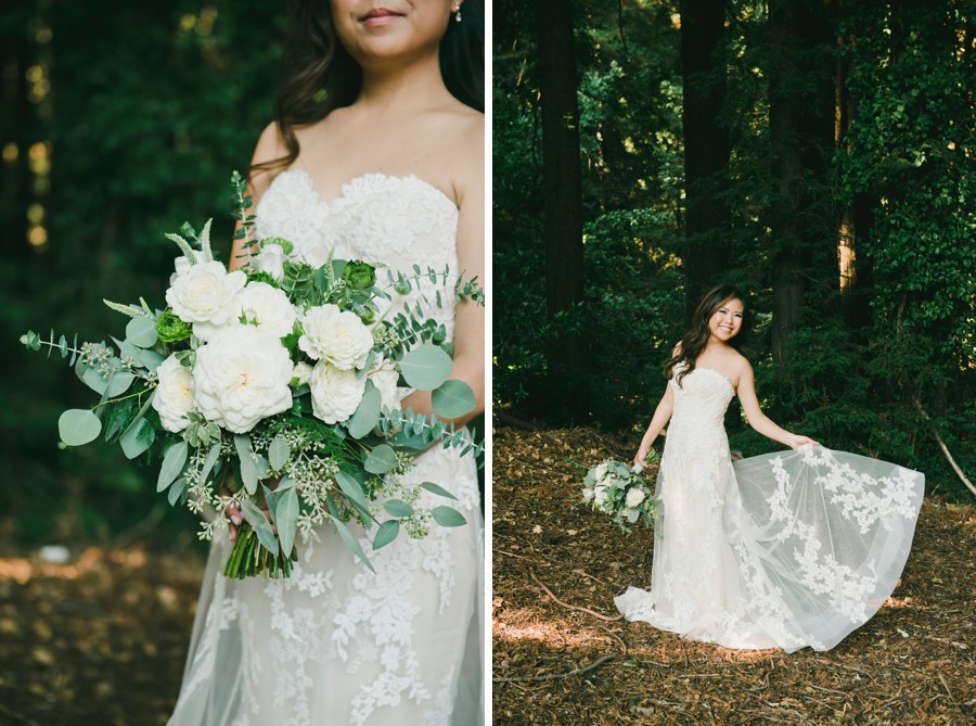 Al Fresco Wedding in the California Redwoods