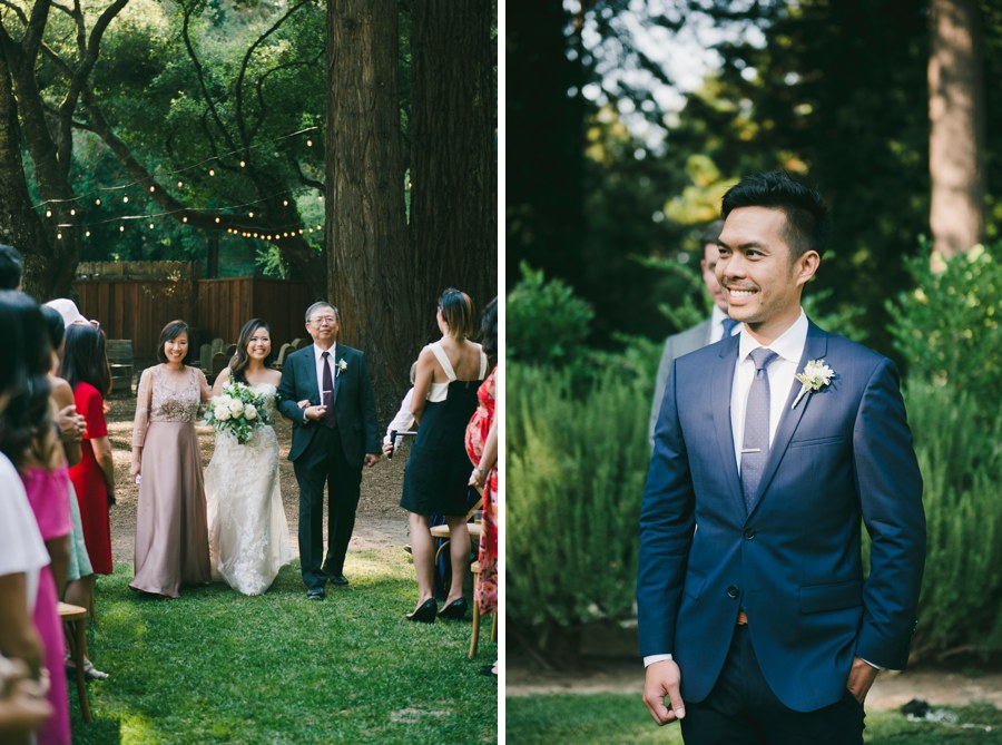 Al Fresco Wedding in the California Redwoods