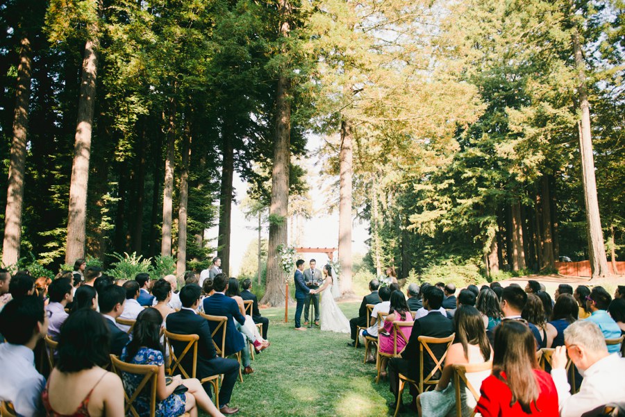 Al Fresco Wedding in the California Redwoods