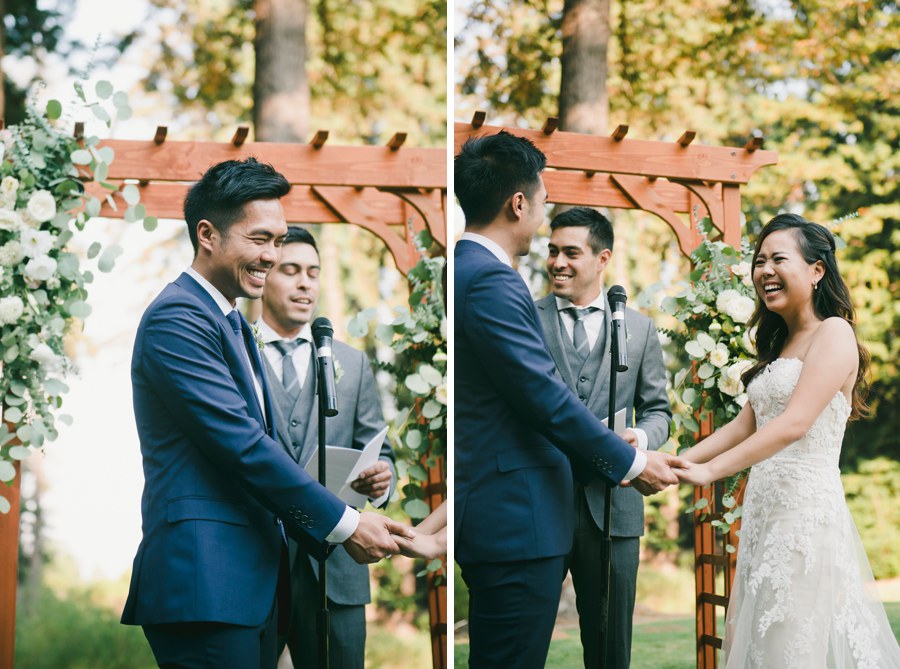 Al Fresco Wedding in the California Redwoods