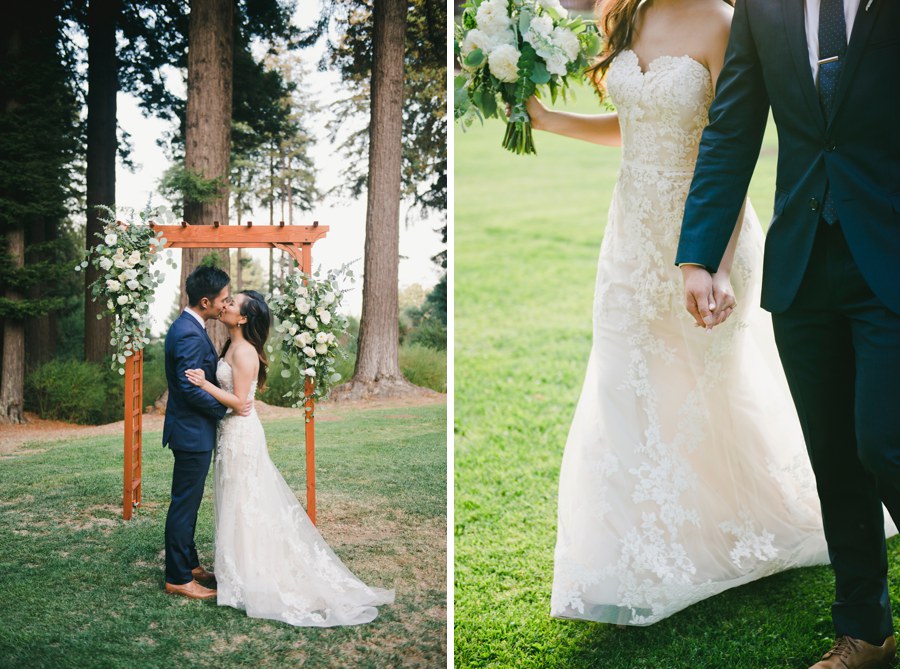 Al Fresco Wedding in the California Redwoods