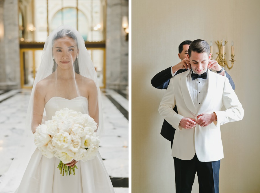 Julia Morgan Ballroom wedding, A Julia Morgan Ballroom Wedding with Old Hollywood Glamour